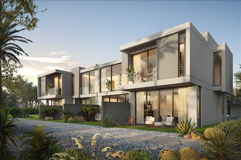 Complex of villas with a view of the ocean, golf courses and shopping malls near the beaches, Muscat, Oman — photo 2