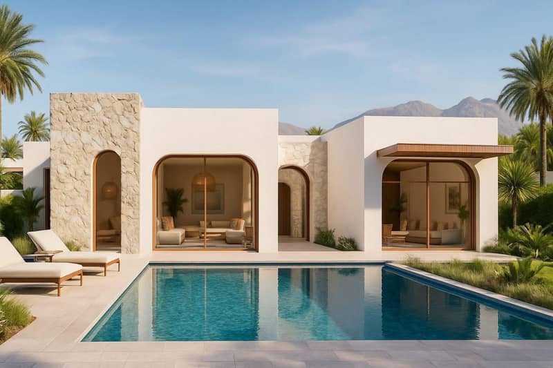 Luxury villa complex Olive farms close to the beach and golf course, Jebel Sifah, Oman — photo 7
