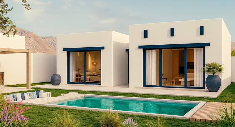 Luxury villa complex Olive farms close to the beach and golf course, Jebel Sifah, Oman — photo 3