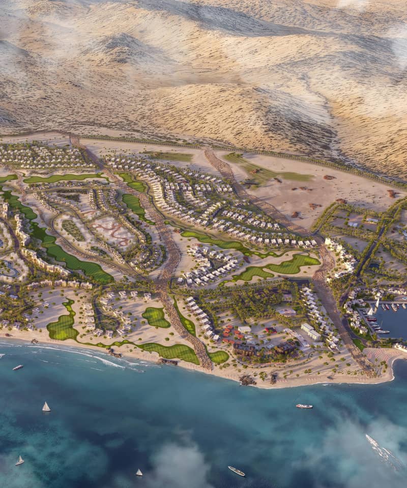 Luxury villa complex Olive farms close to the beach and golf course, Jebel Sifah, Oman — photo 37
