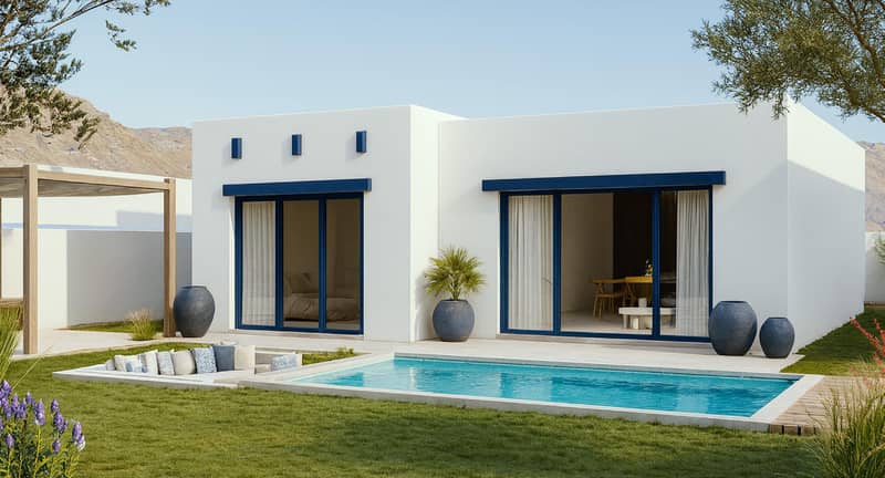 Luxury villa complex Olive farms close to the beach and golf course, Jebel Sifah, Oman — photo 2