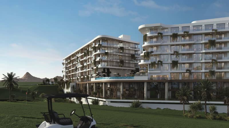 New apartments in the prestigious Muscat Hills golf complex with a swimming pool and gym, Oman — photo 2