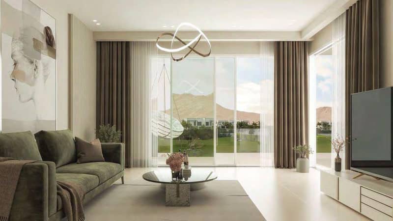 New apartments in the prestigious Muscat Hills golf complex with a swimming pool and gym, Oman — photo 10