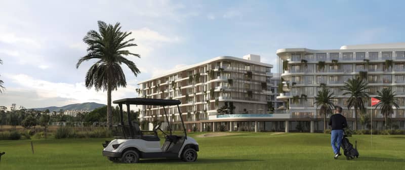 New apartments in the prestigious Muscat Hills golf complex with a swimming pool and gym, Oman — photo 3
