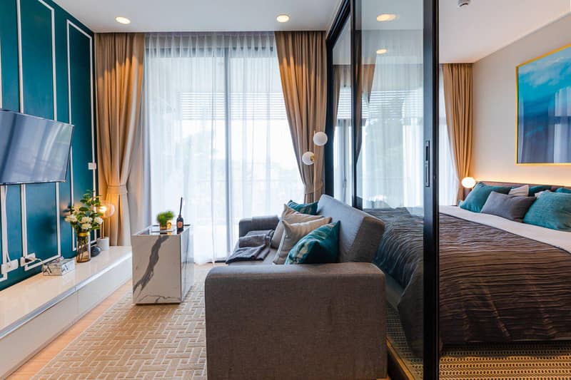 One-bedroom apartments in a new guarded residence, near Karon beach, Phuket, Thailand — photo 15