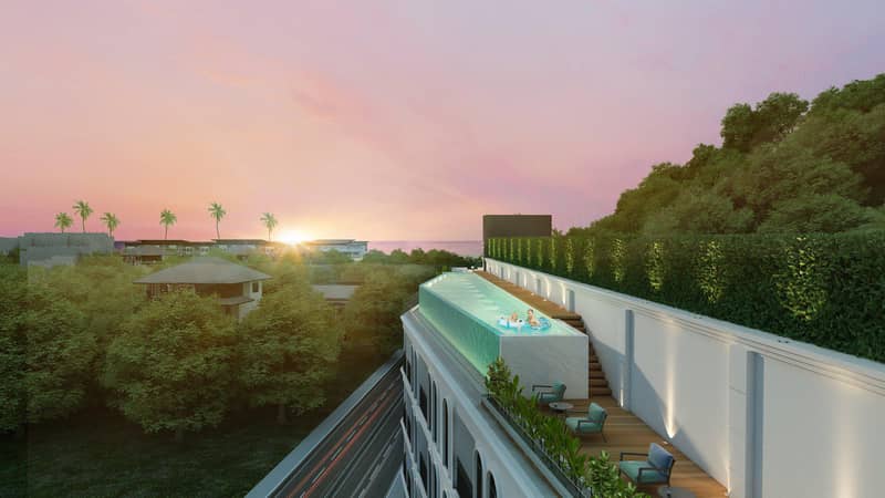 One-bedroom apartments in a new guarded residence, near Karon beach, Phuket, Thailand — photo 25