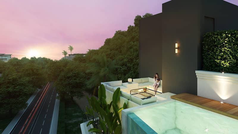 One-bedroom apartments in a new guarded residence, near Karon beach, Phuket, Thailand — photo 26