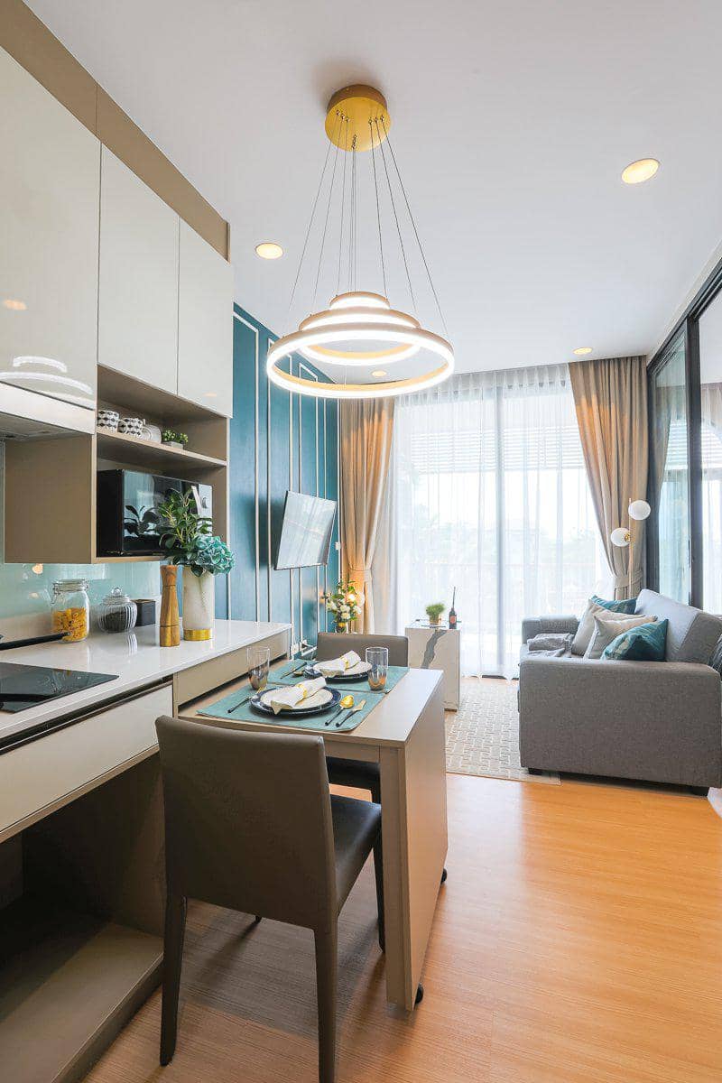 One-bedroom apartments in a new guarded residence, near Karon beach, Phuket, Thailand — photo 12