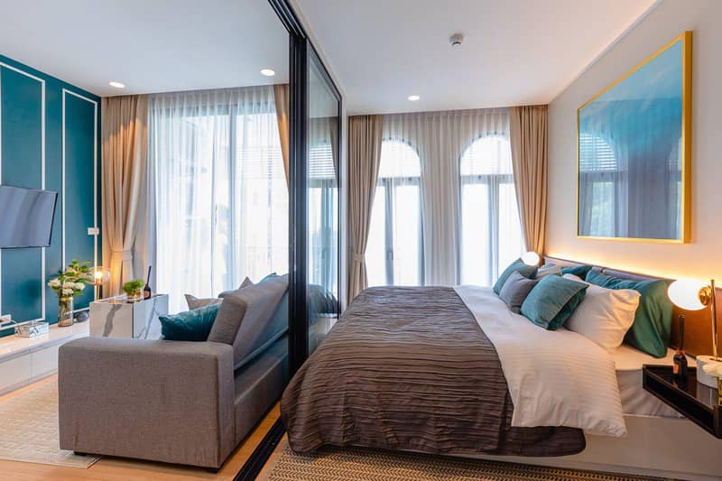 One-bedroom apartments in a new guarded residence, near Karon beach, Phuket, Thailand — photo 17