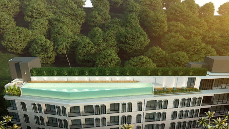 One-bedroom apartments in a new guarded residence, near Karon beach, Phuket, Thailand — photo 36
