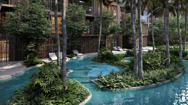 Residential complex with four swimming pools, rooftop terrace, gym, 100 metres from Kamala Beach, Phuket, Thailand — photo 3