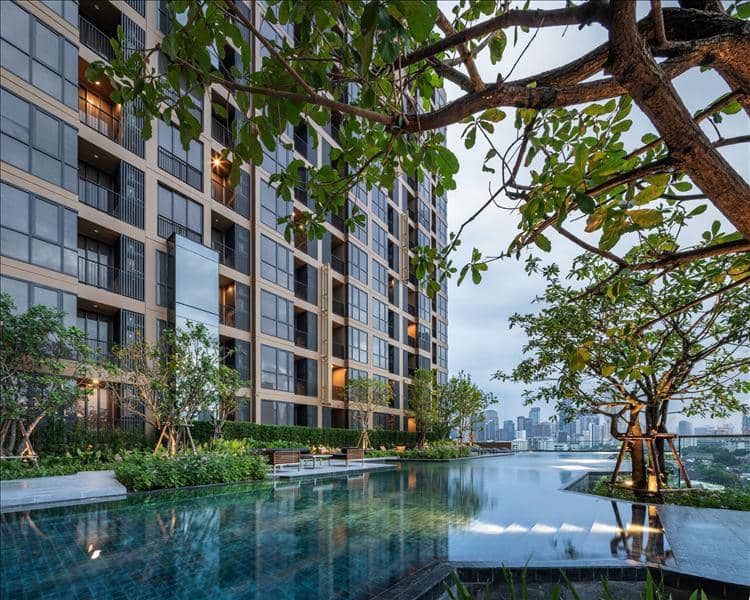 High-riser residence with swimming pools and a picturesque view, Bangkok, Thailand — photo 24