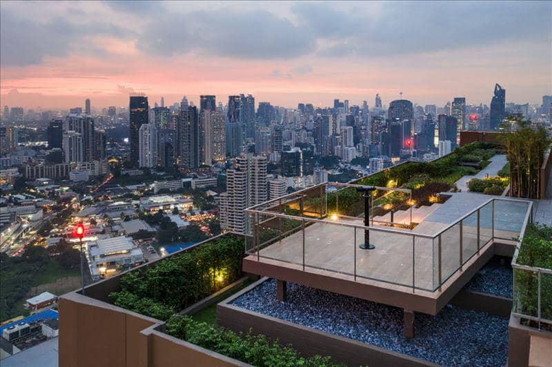 High-riser residence with swimming pools and a picturesque view, Bangkok, Thailand — photo 33