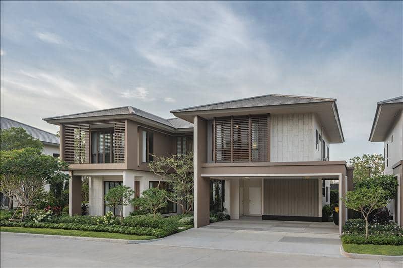 Complex of villas with a swimming pool and a fitness center, Bangkok, Thailand — photo 13