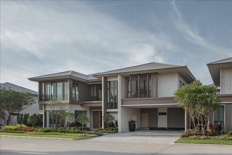 Complex of villas with a swimming pool and a fitness center, Bangkok, Thailand — photo 14