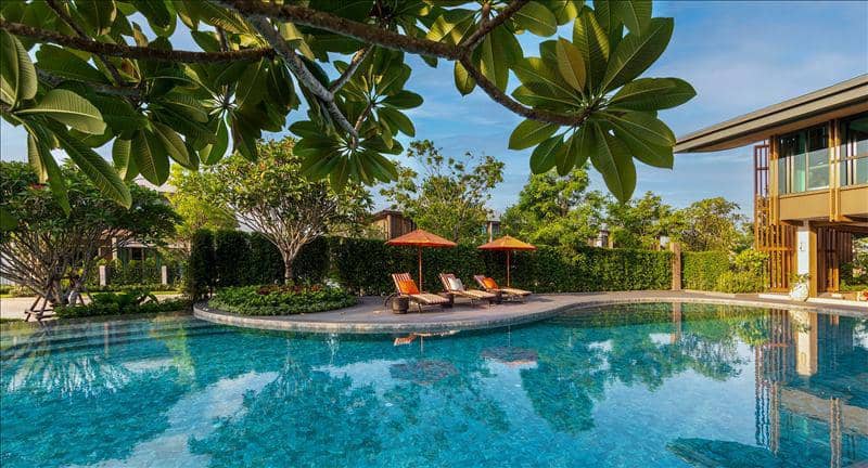 Complex of villas with a swimming pool and a fitness center, Bangkok, Thailand — photo 21