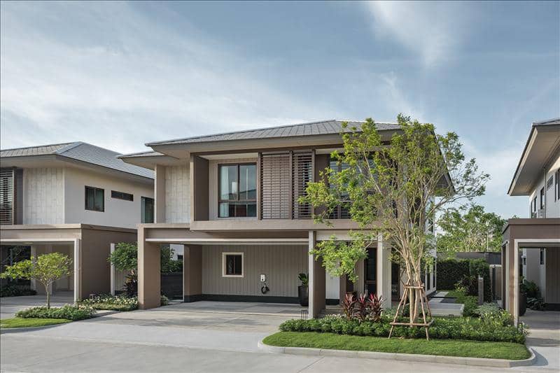 Complex of villas with a swimming pool and a fitness center, Bangkok, Thailand — photo 15