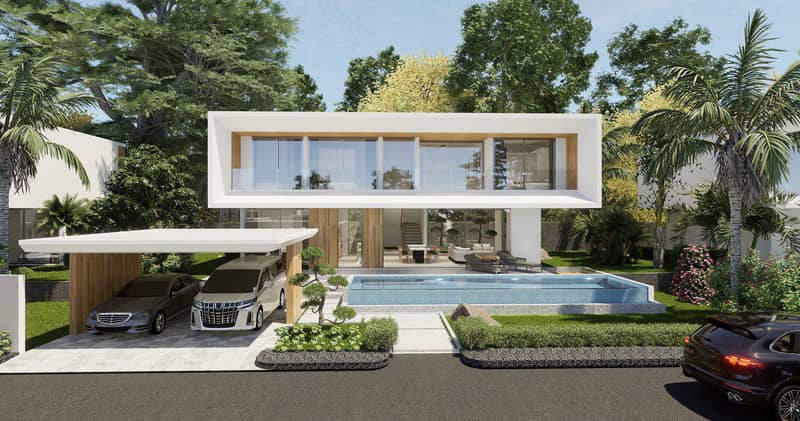 Prestigious residential complex of new villas with swimming pools in Phuket, Thailand — photo 3
