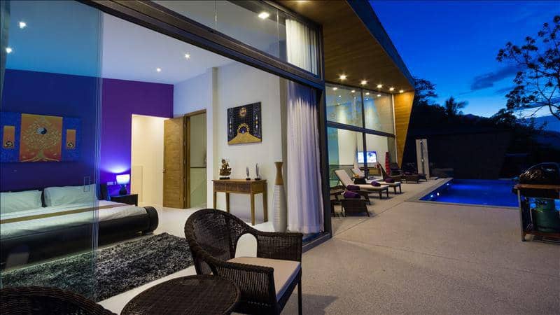 Residence with a swimming pool and a panoramic view, Samui, Thailand — photo 20