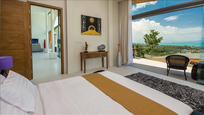 Residence with a swimming pool and a panoramic view, Samui, Thailand — photo 9