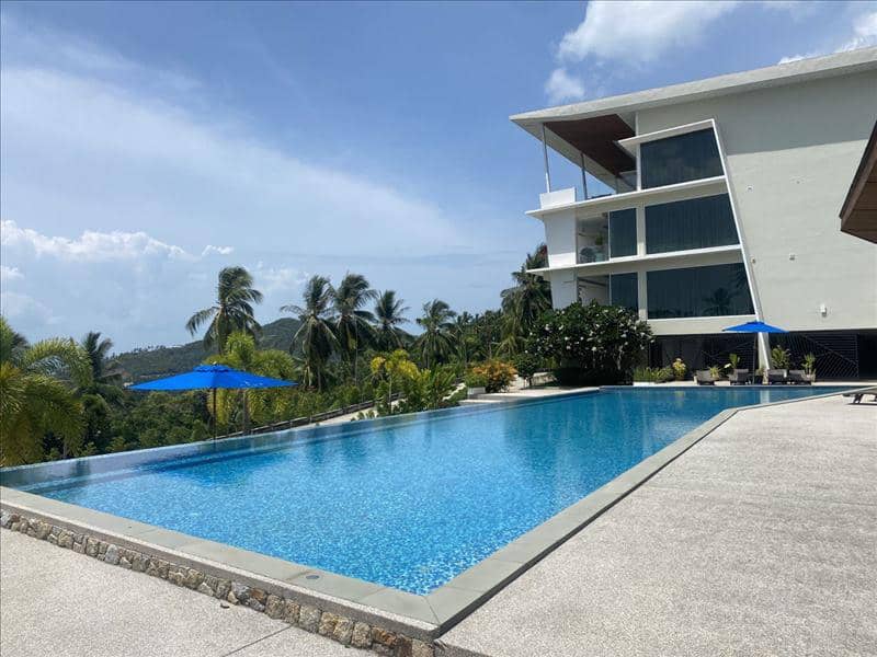 Residence with a swimming pool and a panoramic view, Samui, Thailand — photo 2