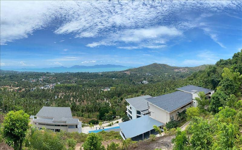 Residence with a swimming pool and a panoramic view, Samui, Thailand — photo 23