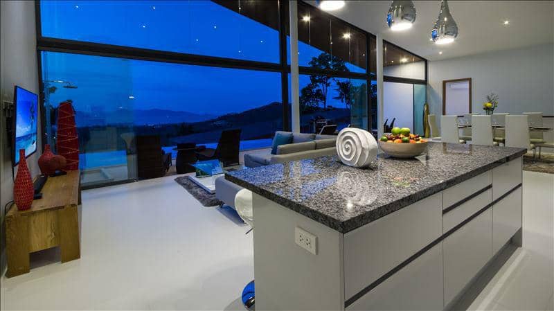 Residence with a swimming pool and a panoramic view, Samui, Thailand — photo 8