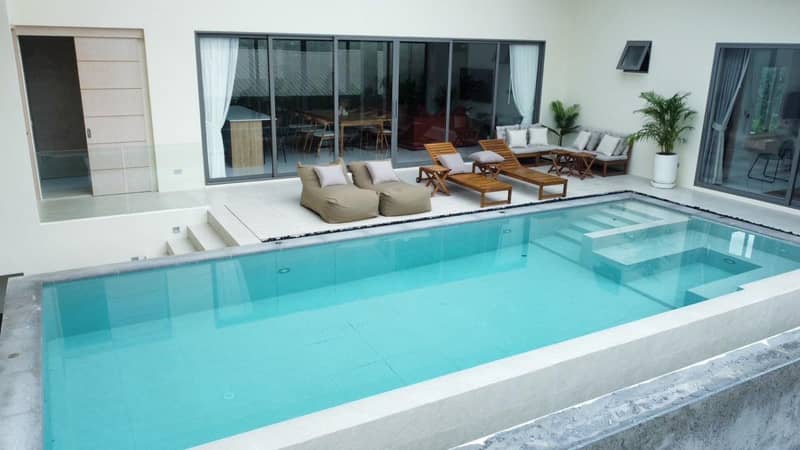 New complex of villas with swimming pools and gardens, Maenam area, Samui, Thailand — photo 4