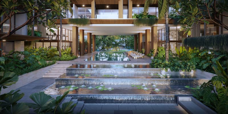 Residential complex with swimming pools and parks at 50 meters from Bang Tao Beach, Phuket, Thailand — photo 5