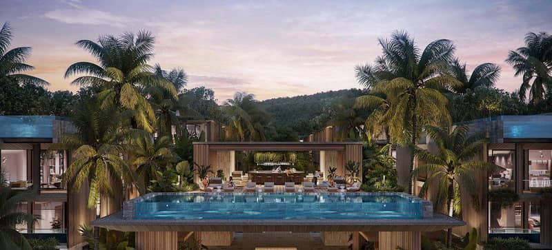 Residential complex with swimming pools and parks at 50 meters from Bang Tao Beach, Phuket, Thailand — photo 4