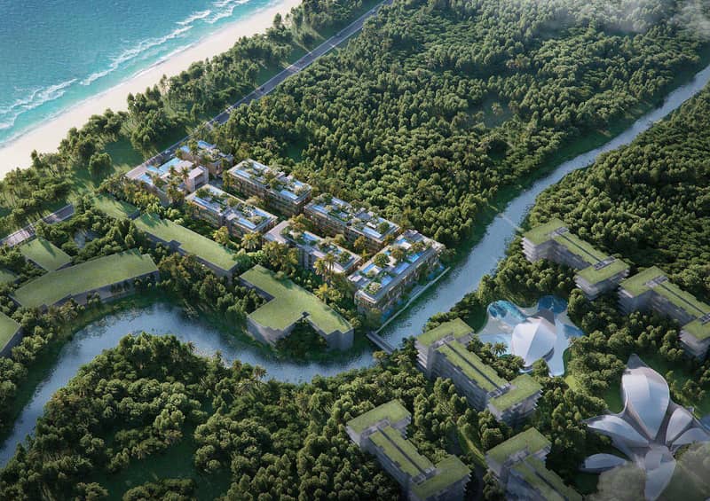 Residential complex with swimming pools and a spa center at 50 meters from Bang Tao Beach, Phuket, Thailand — photo 2