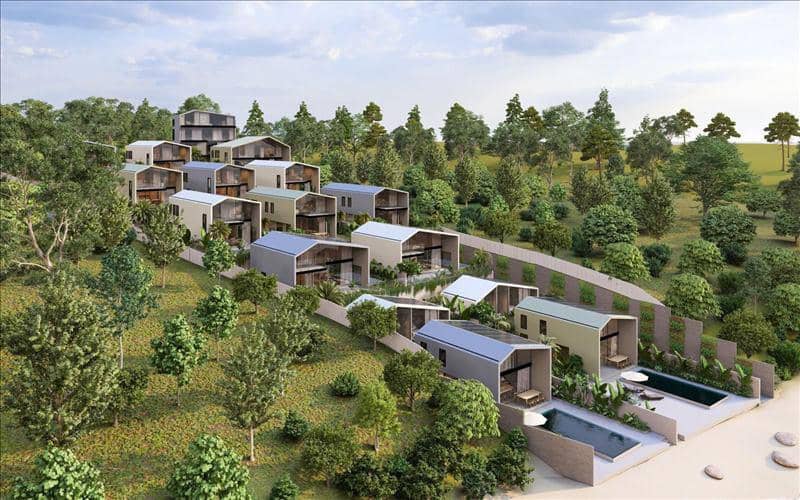 Элитный комплекс вилл на берегу моря, Самуи, Таиланд — фото 23