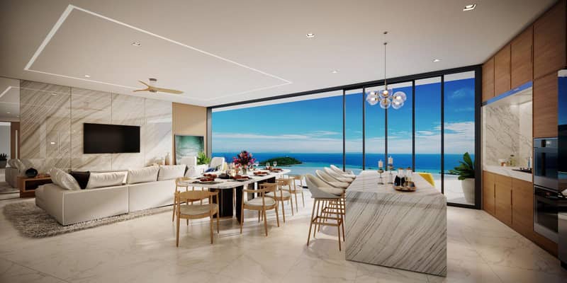 New residential complex of villas with swimming pools and sea views, 8 minutes drive to Bo Phut beach, Samui, Thailand — photo 7