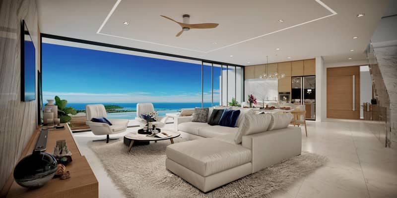 New residential complex of villas with swimming pools and sea views, 8 minutes drive to Bo Phut beach, Samui, Thailand — photo 8