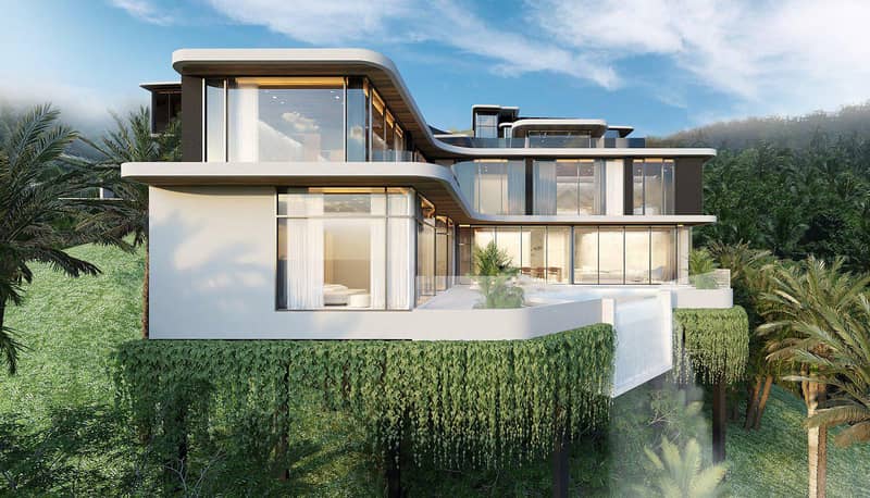 New complex of sea view villas at 300 meters from Nai Thon Beach, Phuket, Thailand — photo 24