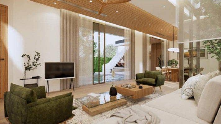 New complex of sea view villas at 300 meters from Nai Thon Beach, Phuket, Thailand — photo 3