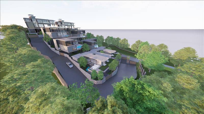 New complex of sea view villas at 300 meters from Nai Thon Beach, Phuket, Thailand — photo 30