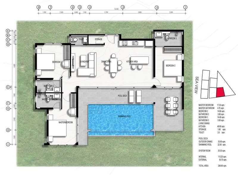 New business class villas in the north-east of Samui, 5 minutes to Choeng Mon Beach, 8 minutes to Samui Airport, Bo Phut, Thailand — photo 46