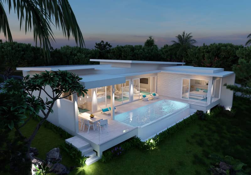 New business class villas in the north-east of Samui, 5 minutes to Choeng Mon Beach, 8 minutes to Samui Airport, Bo Phut, Thailand — photo 37