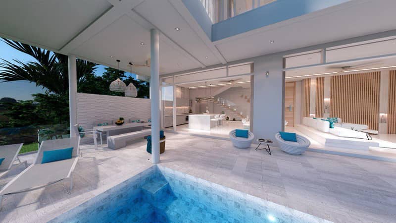 New business class villas in the north-east of Samui, 5 minutes to Choeng Mon Beach, 8 minutes to Samui Airport, Bo Phut, Thailand — photo 17
