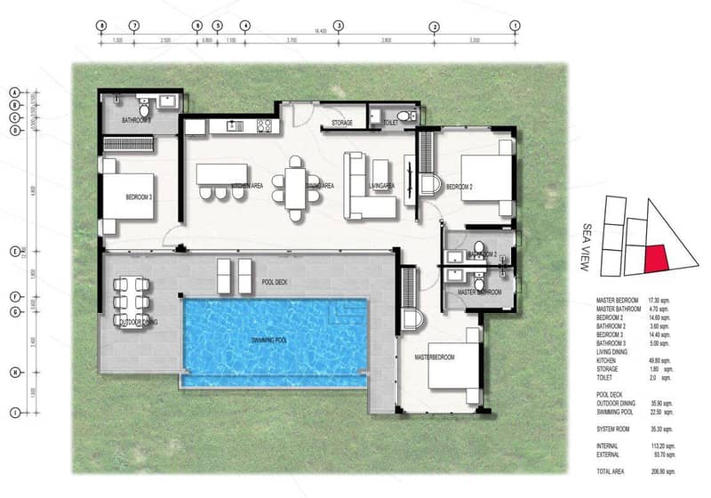 New business class villas in the north-east of Samui, 5 minutes to Choeng Mon Beach, 8 minutes to Samui Airport, Bo Phut, Thailand — photo 45