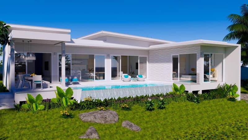 New business class villas in the north-east of Samui, 5 minutes to Choeng Mon Beach, 8 minutes to Samui Airport, Bo Phut, Thailand — photo 33