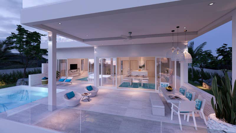 New business class villas in the north-east of Samui, 5 minutes to Choeng Mon Beach, 8 minutes to Samui Airport, Bo Phut, Thailand — photo 3