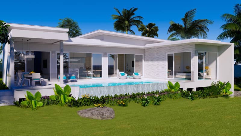 New business class villas in the north-east of Samui, 5 minutes to Choeng Mon Beach, 8 minutes to Samui Airport, Bo Phut, Thailand — photo 31