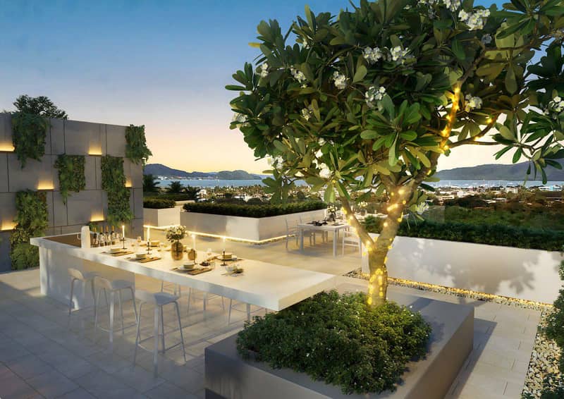 Complex of villas with swimming pools and panoramic views close to beaches, Chalong, Phuket, Thailand — photo 14