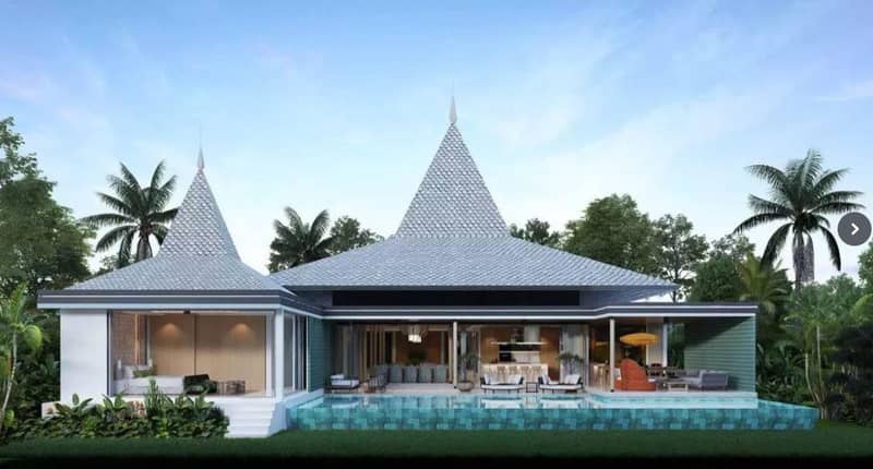 New complex of villas with swimming pools close to Layan and Band Tao Beaches, Phuket, Thailand — photo 2