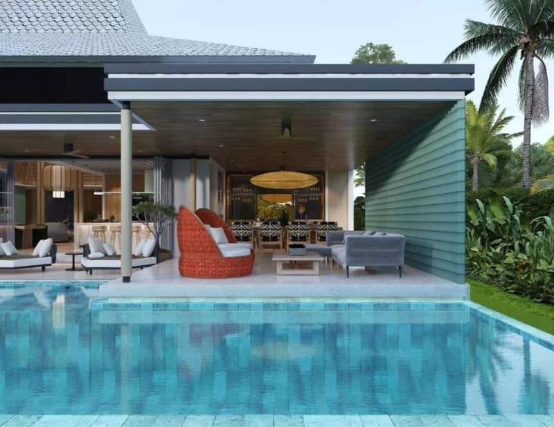 New complex of villas with swimming pools close to Layan and Band Tao Beaches, Phuket, Thailand — photo 7