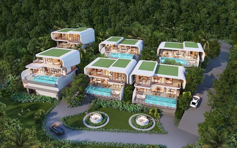 New residential complex of luxury villas in Bo Phut, Koh Samui, Surat Thani, Thailand — photo 2