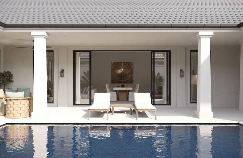 Complex of villas at 300 meters from the sea, in the prestigious area of Samui, Thailand — photo 2