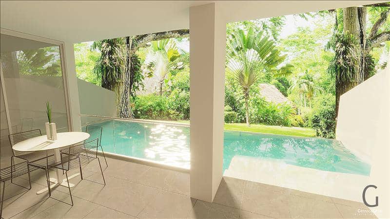 New residence with swimming pools and gardens at 250 meters from the coast, 10 minutes walk from the international school, Phuket, Thailand — photo 9